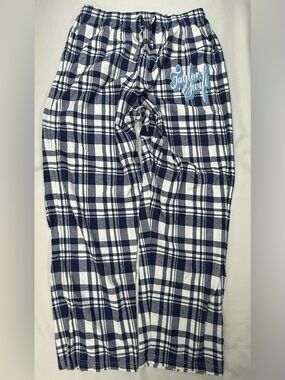 Taylor Swift Fearless Navy and White Plaid Straight Leg Pants